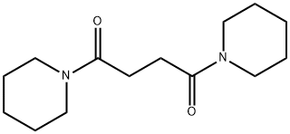 1,4-di(piperidin-1-yl)butane-1,4-dione 구조식 이미지