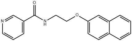 N-(2-naphthalen-2-yloxyethyl)pyridine-3-carboxamide 구조식 이미지