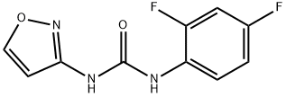 1-(2,4-difluorophenyl)-3-(1,2-oxazol-3-yl)urea Structure