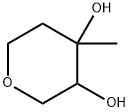 4-methyloxane-3,4-diol Structure