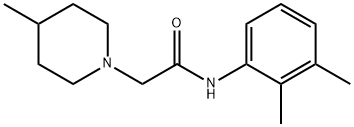 N-(2,3-dimethylphenyl)-2-(4-methylpiperidin-1-yl)acetamide Structure