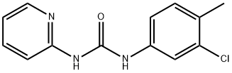 1-(3-chloro-4-methylphenyl)-3-pyridin-2-ylurea 구조식 이미지