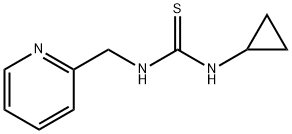 1-cyclopropyl-3-(pyridin-2-ylmethyl)thiourea 구조식 이미지