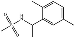 N-[1-(2,5-dimethylphenyl)ethyl]methanesulfonamide Structure