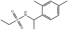 N-[1-(2,4-dimethylphenyl)ethyl]ethanesulfonamide 구조식 이미지