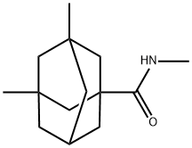 N,3,5-trimethyladamantane-1-carboxamide Structure