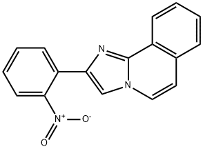 2-(2-nitrophenyl)imidazo[2,1-a]isoquinoline 구조식 이미지