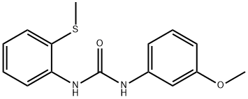 1-(3-methoxyphenyl)-3-(2-methylsulfanylphenyl)urea Structure