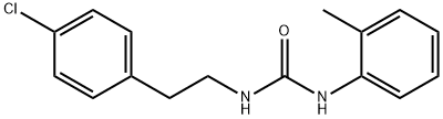 1-[2-(4-chlorophenyl)ethyl]-3-(2-methylphenyl)urea 구조식 이미지