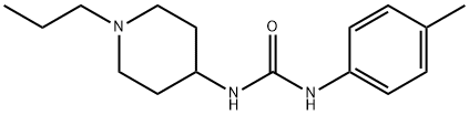 1-(4-methylphenyl)-3-(1-propylpiperidin-4-yl)urea 구조식 이미지