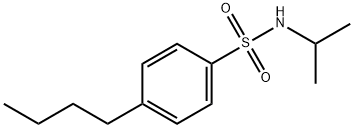 4-butyl-N-propan-2-ylbenzenesulfonamide 구조식 이미지