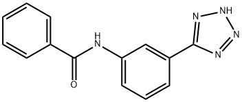 N-[3-(2H-tetrazol-5-yl)phenyl]benzamide 구조식 이미지