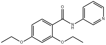 2,4-diethoxy-N-pyridin-3-ylbenzamide Structure