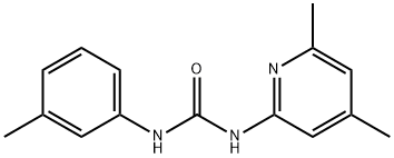 1-(4,6-dimethylpyridin-2-yl)-3-(3-methylphenyl)urea Structure