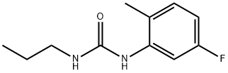 1-(5-fluoro-2-methylphenyl)-3-propylurea 구조식 이미지