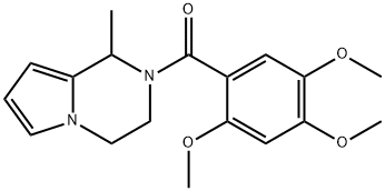 (1-methyl-3,4-dihydro-1H-pyrrolo[1,2-a]pyrazin-2-yl)-(2,4,5-trimethoxyphenyl)methanone 구조식 이미지