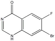 7-Bromo-6-fluoro-1H-quinazolin-4-one Structure