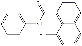 8-hydroxy-N-phenylnaphthalene-1-carboxamide 구조식 이미지