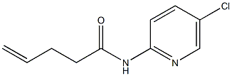 N-(5-chloropyridin-2-yl)pent-4-enamide Structure