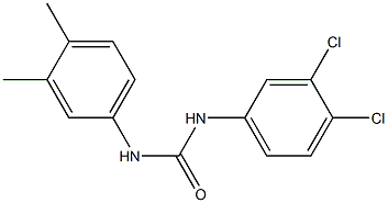 1-(3,4-dichlorophenyl)-3-(3,4-dimethylphenyl)urea 구조식 이미지