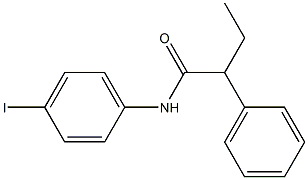 N-(4-iodophenyl)-2-phenylbutanamide Structure