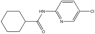 N-(5-chloropyridin-2-yl)cyclohexanecarboxamide 구조식 이미지