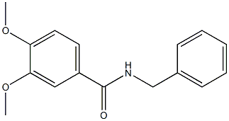 N-benzyl-3,4-dimethoxybenzamide Structure