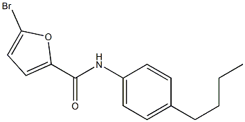 5-bromo-N-(4-butylphenyl)furan-2-carboxamide Structure