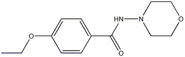 4-ethoxy-N-morpholin-4-ylbenzamide 구조식 이미지