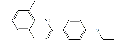 4-ethoxy-N-(2,4,6-trimethylphenyl)benzamide Structure