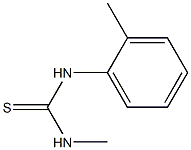 1-methyl-3-(2-methylphenyl)thiourea 구조식 이미지