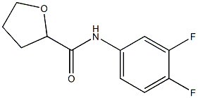 N-(3,4-difluorophenyl)oxolane-2-carboxamide Structure