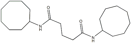 N,N'-di(cyclooctyl)pentanediamide 구조식 이미지