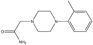 2-[4-(2-methylphenyl)piperazin-1-yl]acetamide Structure