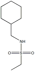 N-(cyclohexylmethyl)ethanesulfonamide Structure