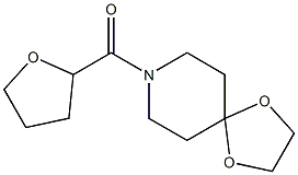 1,4-dioxa-8-azaspiro[4.5]decan-8-yl(oxolan-2-yl)methanone 구조식 이미지