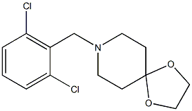 8-[(2,6-dichlorophenyl)methyl]-1,4-dioxa-8-azaspiro[4.5]decane Structure