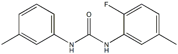 1-(2-fluoro-5-methylphenyl)-3-(3-methylphenyl)urea Structure