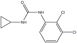 1-cyclopropyl-3-(2,3-dichlorophenyl)urea 구조식 이미지