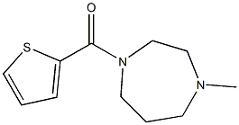 (4-methyl-1,4-diazepan-1-yl)-thiophen-2-ylmethanone Structure