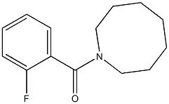 azocan-1-yl-(2-fluorophenyl)methanone 구조식 이미지