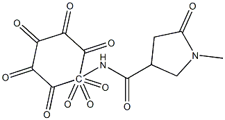 1-methyl-N-(4-octoxyphenyl)-5-oxopyrrolidine-3-carboxamide 구조식 이미지