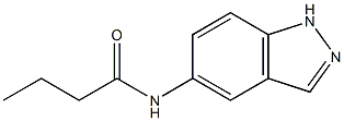 N-(1H-indazol-5-yl)butanamide 구조식 이미지