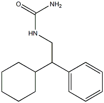 (2-cyclohexyl-2-phenylethyl)urea 구조식 이미지