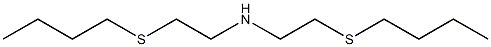 2-butylsulfanyl-N-(2-butylsulfanylethyl)ethanamine Structure