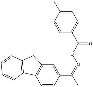 [(Z)-1-(9H-fluoren-2-yl)ethylideneamino] 4-methylbenzoate 구조식 이미지