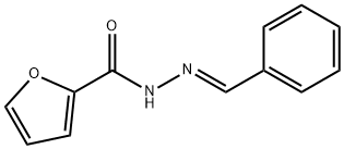 N-[(E)-benzylideneamino]furan-2-carboxamide 구조식 이미지