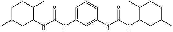 1-(2,5-dimethylcyclohexyl)-3-[3-[(2,5-dimethylcyclohexyl)carbamoylamino]phenyl]urea 구조식 이미지