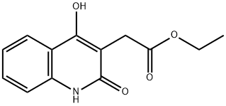 ethyl 2-(4-hydroxy-2-oxo-1H-quinolin-3-yl)acetate Structure