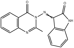 2-methyl-3-[(2-oxoindol-3-yl)amino]quinazolin-4-one Structure